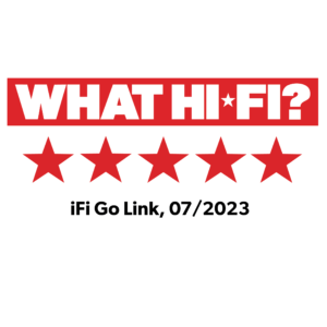 what hifi iFi go link 08/2023 awards logo